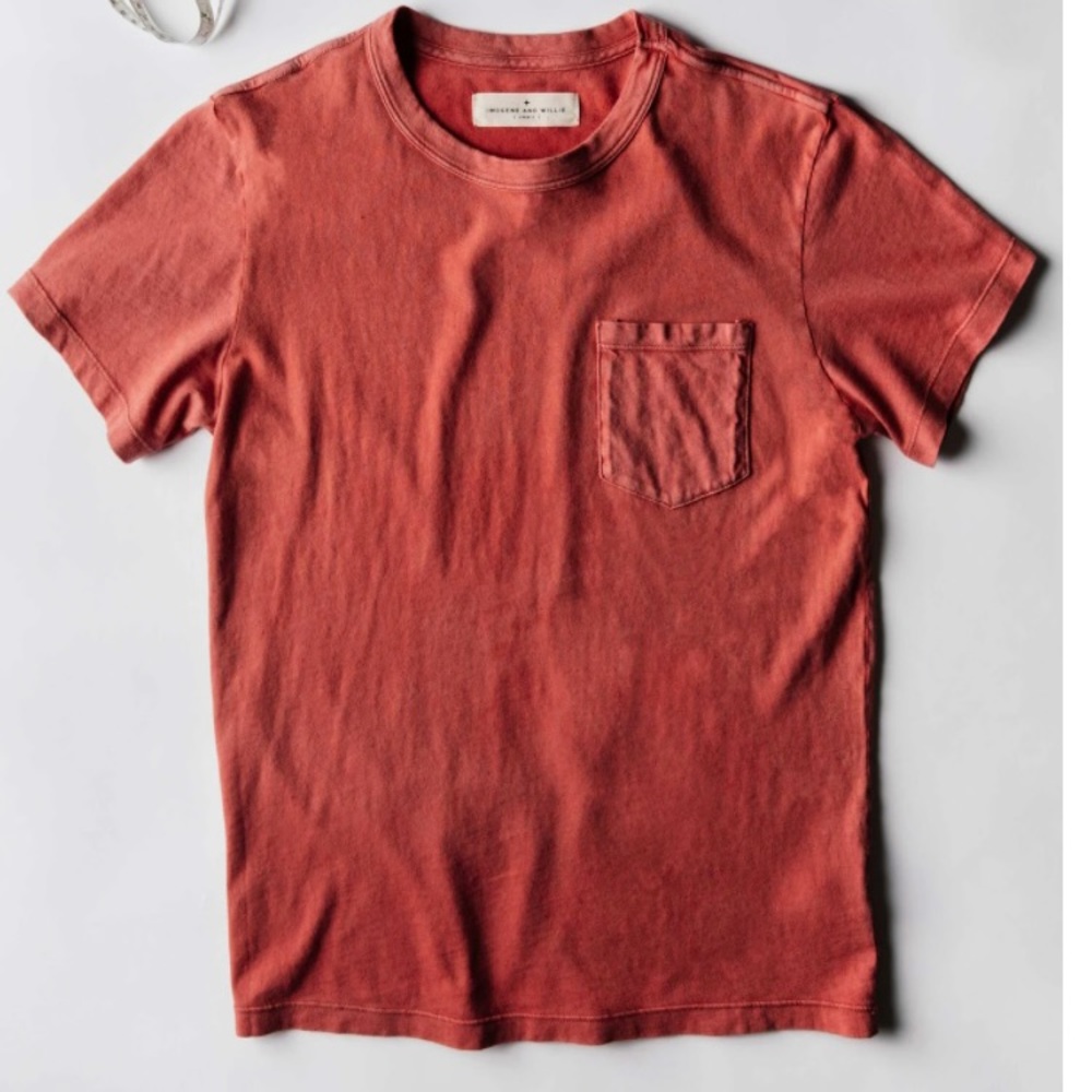 Imogene and Willie Sunfaded Pocket Tee Medium